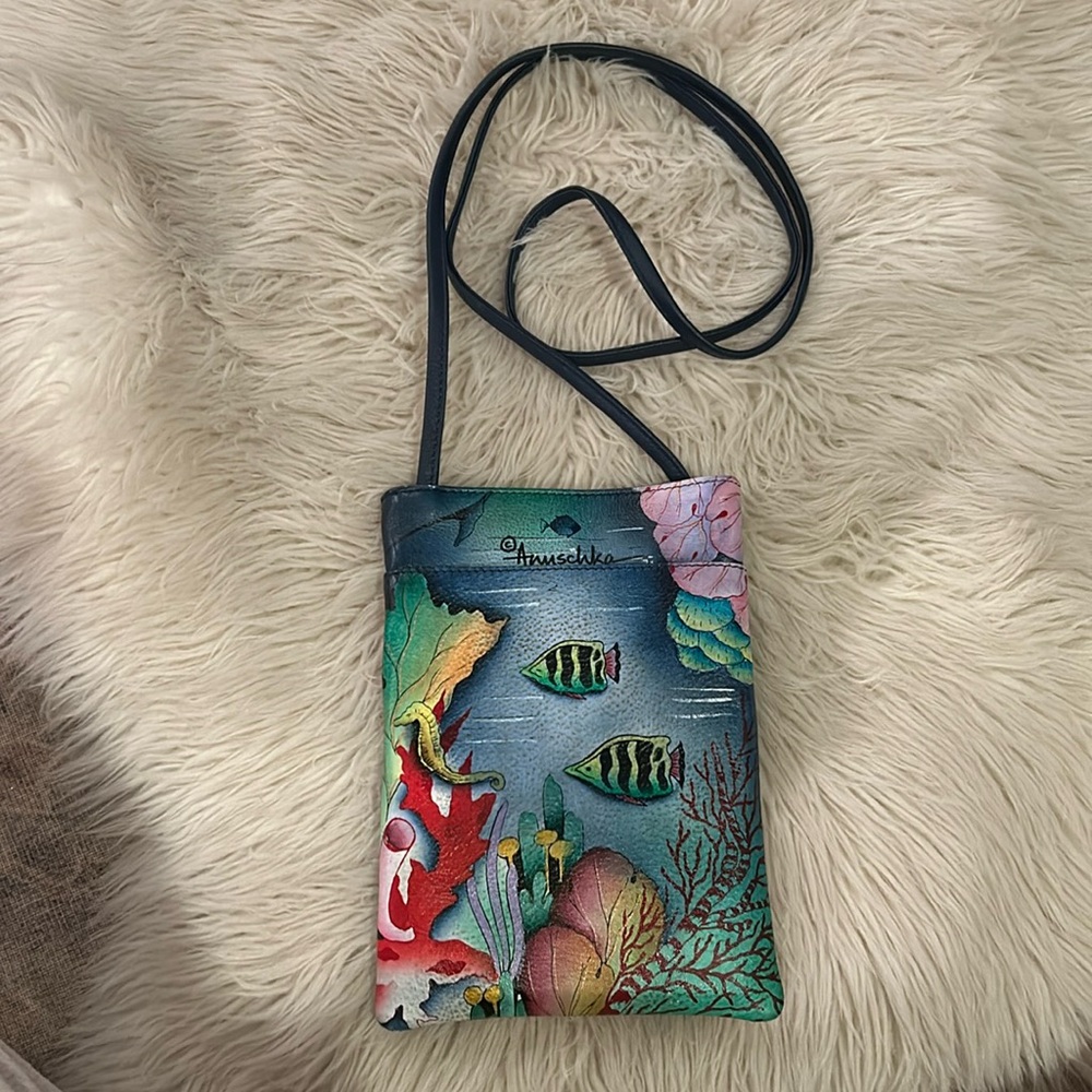 Anuschka under the sea crossbody